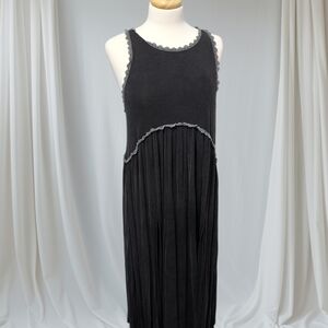 POL Charcoal Sleeveless Maxi Dress
